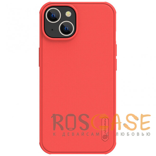 Фото Красный Nillkin Super Frosted Shield Pro | Матовый пластиковый чехол для iPhone 14 Plus