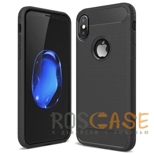 

iPaky Slim | Силиконовый чехол для Apple iPhone X (5.8")/XS (5.8") (Черный)