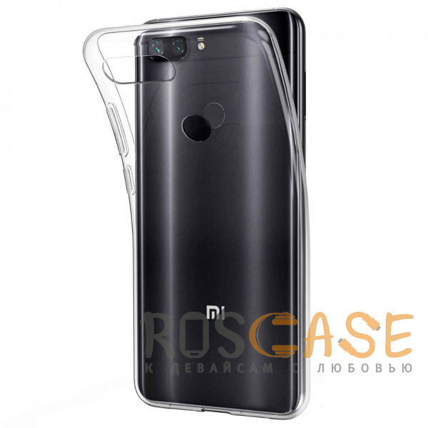 Фото Прозрачный силиконовый чехол для Xiaomi Mi 8 Lite / Mi 8 Youth (Mi 8X)