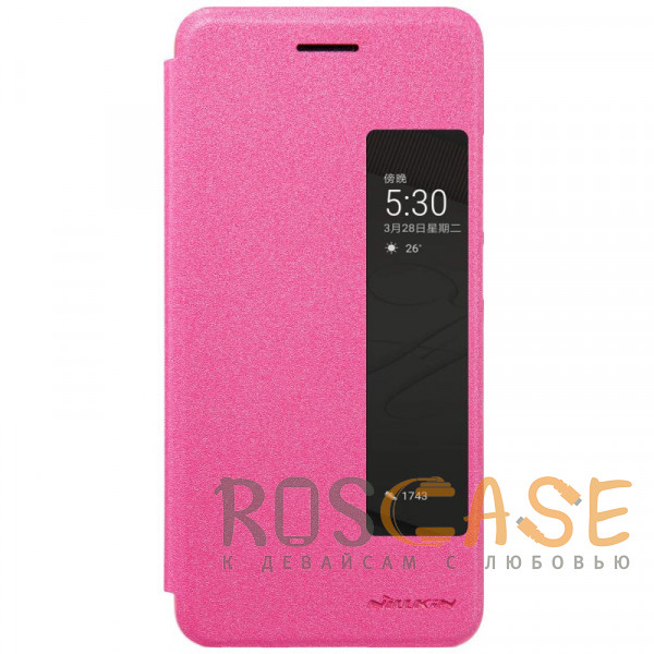 Фотография Розовый Nillkin Sparkle | Чехол-книжка с функцией Sleep Mode для Huawei P10 Plus