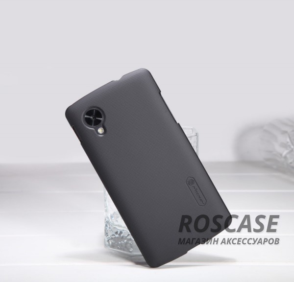 

Nillkin Super Frosted Shield | Матовый чехол для LG D820 Nexus 5 (+ пленка) (Черный)