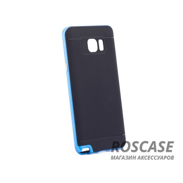 Фотография Черный / Синий iPaky Hybrid | Противоударный чехол для Samsung Galaxy Note 5