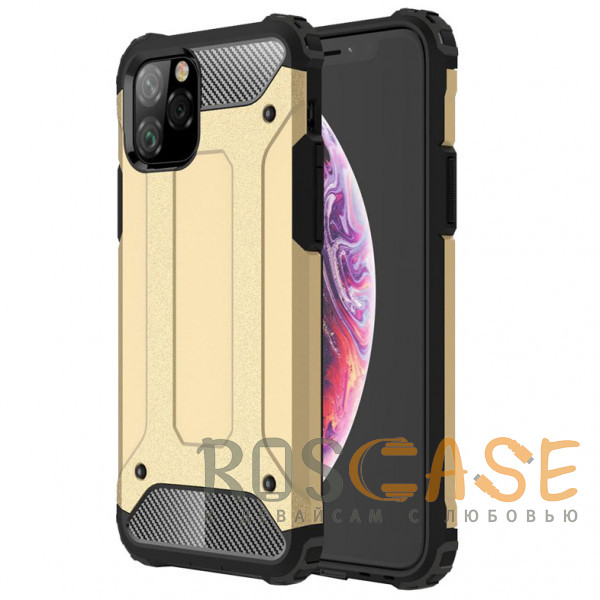 Фото Золотой Immortal | Противоударный двухкомпонентный чехол для iPhone 12 Pro Max