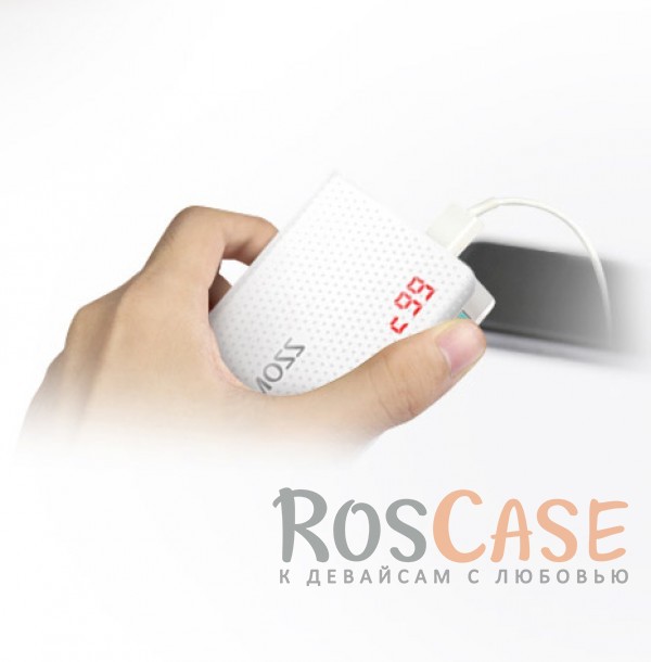 Изображение Белый Портативное зарядное устройство Power Bank ROMOSS Sense 4 LED (PH50-485-01) (10400mAh)
