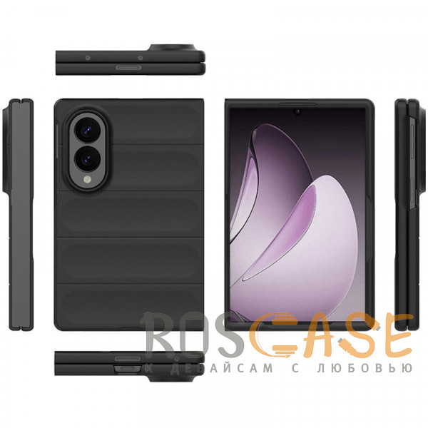 Изображение Черный Flex Matte | Пластиковый чехол с Soft Touch покрытием для Samsung Galaxy Z Fold 8