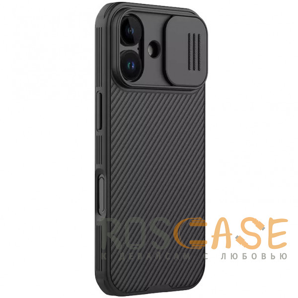 Фотография Черный Nillkin CamShield Pro | Чехол из пластика и TPU с защитой камеры для iPhone 17