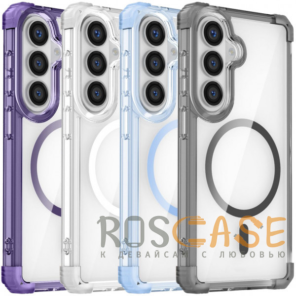 Фото Nature Magnetic | Прозрачный противоударный чехол с поддержкой MagSafe для Samsung Galaxy S26