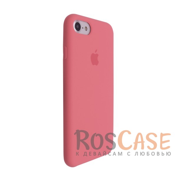Изображение Розовый / Wine Оригинальный силиконовый чехол для Apple iPhone 7 (4.7") (реплика)