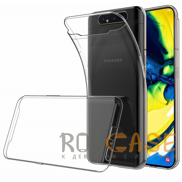 Фото Прозрачный Прозрачный силиконовый чехол для Samsung Galaxy A80 / A90