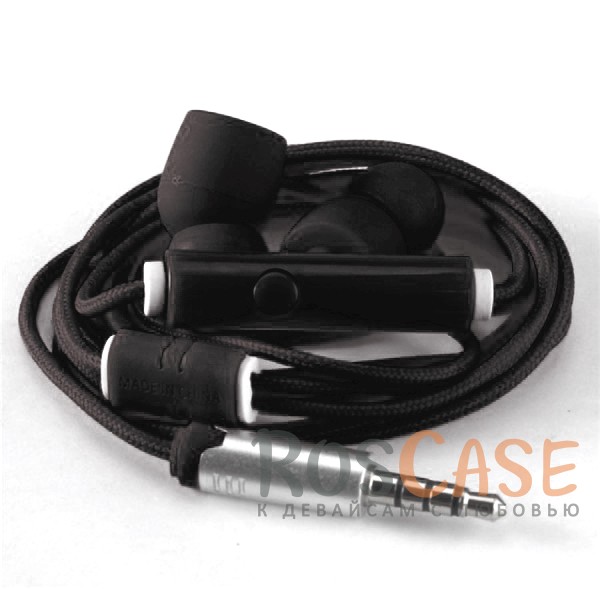 Фотография Черный Headset EF-E5 | Вакуумные наушники с микрофоном