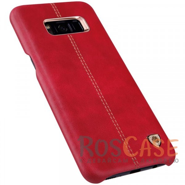 Фото Красный Nillkin Englon натур. кожа | Чехол для Samsung G950 Galaxy S8