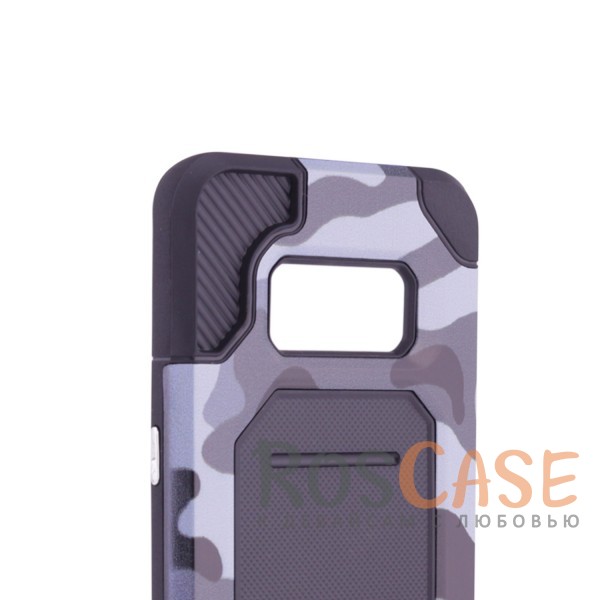 Фото Серый / Камуфляж Противоударный прочный чехол MOTOMO с усиленной защитой в армейском стиле для Samsung G950 Galaxy S8