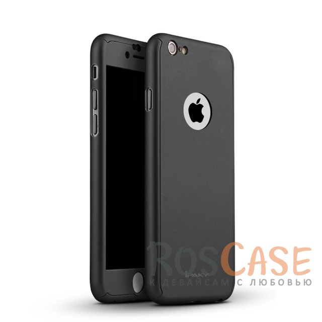Фото Черный чехол iPaky (original) 360 Full Protection для Apple iPhone 6/6s (4.7") (Уценка)