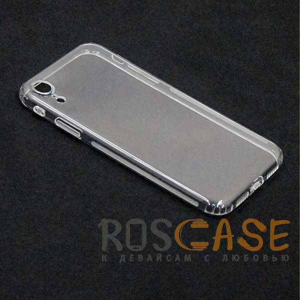Фото Прозрачный силиконовый чехол для iPhone XR 1мм с защитой камеры
