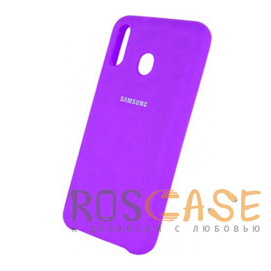 Фотография Фиолетовый Чехол Silicone Cover для Samsung Galaxy A40 (A405F)