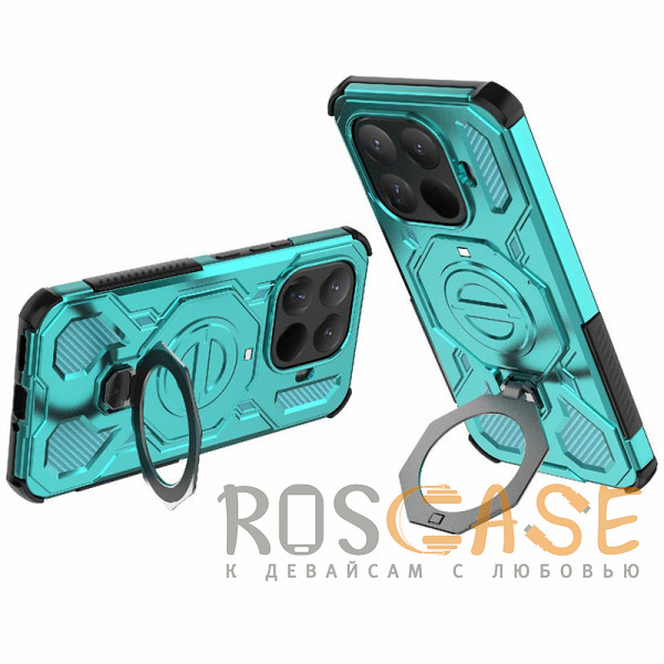 Фотография Голубой Magnus | Противоударный чехол с Magsafe для Xiaomi Mi 15T Pro