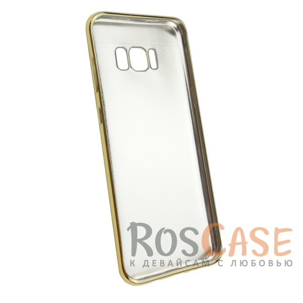 Фотография Светло-коричневый Чехол для Samsung G955 Galaxy S8 Plus с текстурой кожи