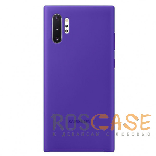 Фото Фиолетовый Чехол Silicone Cover для Samsung Galaxy Note 10 Plus