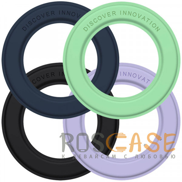 Фото Nillkin SnapLink | Магнитное кольцо-наклейка MagSafe для телефона iPhone / Android - 2 штуки