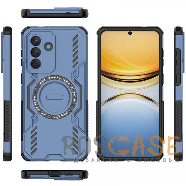Фотография Синий Mirage MagSafe | Противоударный чехол с поддержкой MagSafe для Samsung Galaxy A57