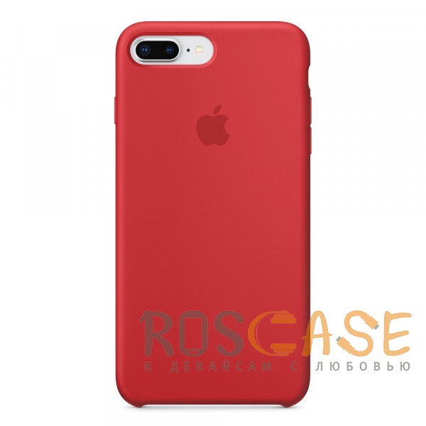 Фотография Красный Чехол Silicone Case для iPhone 7 Plus / 8 Plus