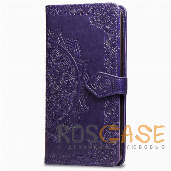 Фото Фиолетовый Кожаный чехол (книжка) Art Case с визитницей для Xiaomi Redmi Note 7 / Note 7 Pro / Note 7s