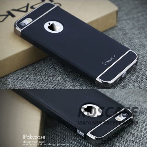 Фотография Черный iPaky Joint | Пластиковый чехол для Apple iPhone 5/5S/SE