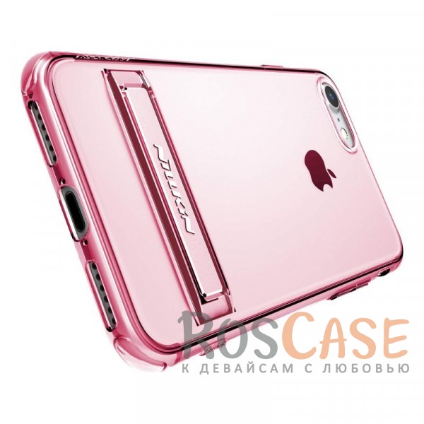 Фото Розовый (прозрачный) Nillkin Crashproof 2 | Противоударный чехол для Apple iPhone 7 / 8 (4.7") с подставкой