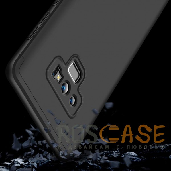 Изображение Черный GKK LikGus 360° | Двухсторонний чехол для Samsung Galaxy Note 9 с защитными вставками