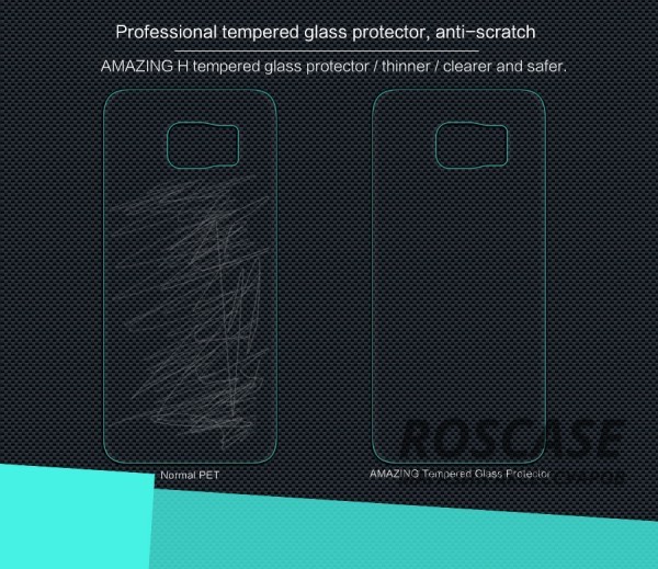 изображение защитное стекло Nillkin Anti-Explosion Glass H (з. сторона) для Samsung Galaxy S6 Edge Plus+пленка