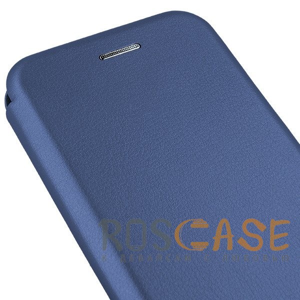Фото Синий Open Color | Чехол-книжка для Samsung Galaxy S10e с функцией подставки и магнитом
