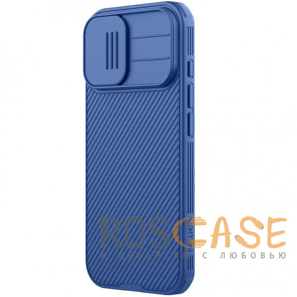 Изображение Синий Nillkin CamShield Pro | Чехол из пластика и TPU с защитой камеры для iPhone 17