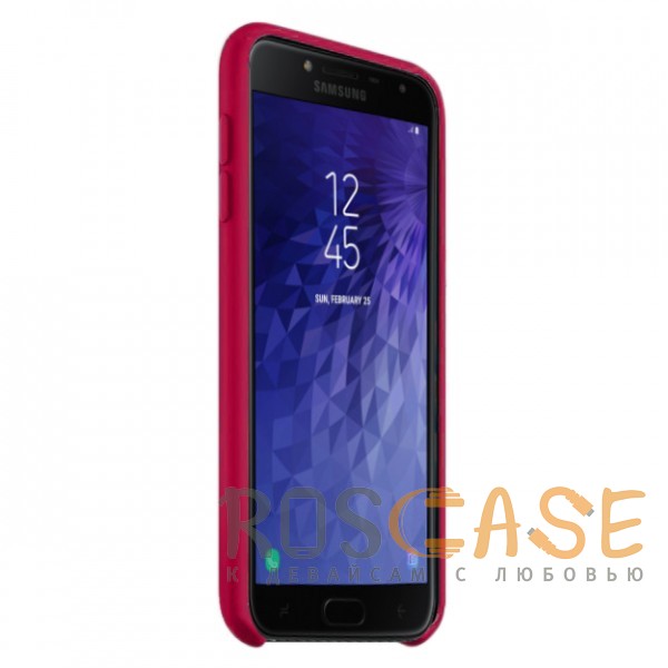 Изображение Розовый / Pink Силиконовый чехол для Samsung J400F Galaxy J4 (2018) с покрытием Soft Touch