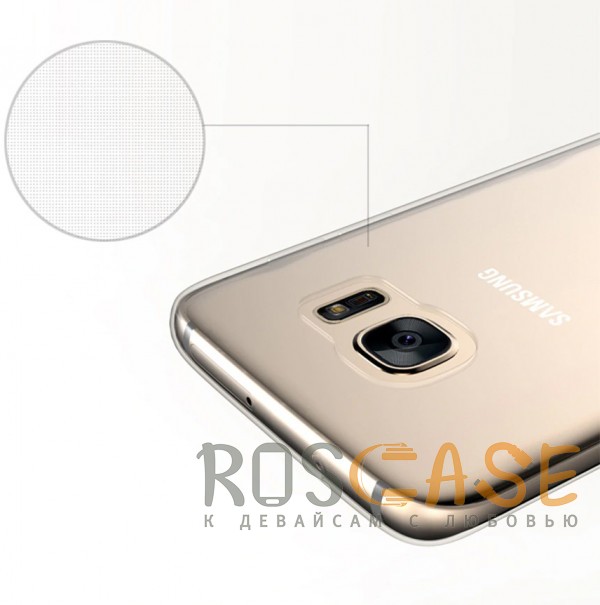 Фото Прозрачный Ультратонкий силиконовый чехол для Samsung G935F Galaxy S7 Edge