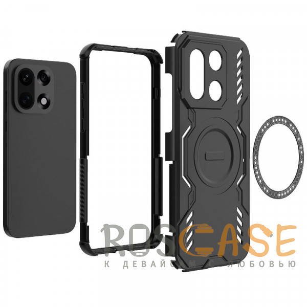 Фото Черный Mirage MagSafe | Противоударный чехол с поддержкой MagSafe для OnePlus 15