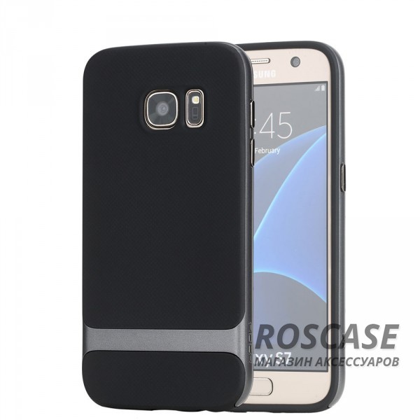 

Rock Royce | Чехол для Samsung G930F Galaxy S7 (Черный / Серый)