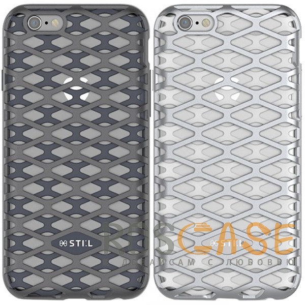 

STIL Urban Knight | Противоударный алюминиевый чехол для Apple iPhone 6/6s (4.7") с силиконовой основой