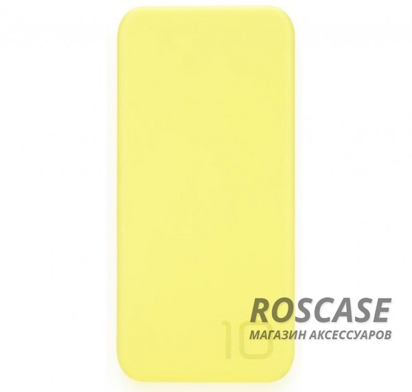 Фото Желтый / Yellow Портативное зарядное устройство Power Bank Rock Soda Series (10000mAh)