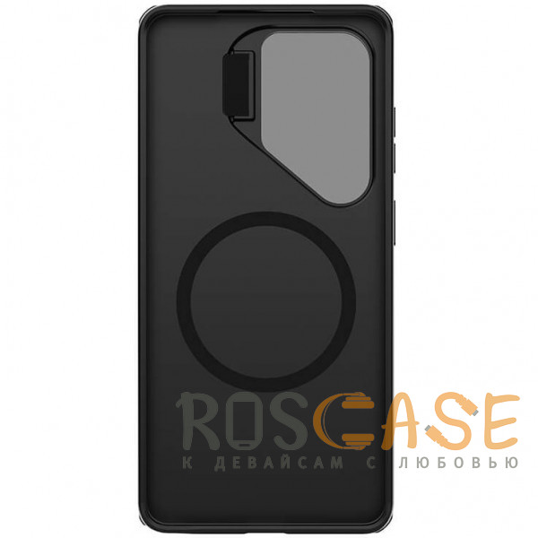 Фото Черный Nillkin CamShield Prop Magnetic | Чехол из пластика и TPU с поддержкой MagSafe и защитой камеры для Samsung Galaxy S26 Ultra
