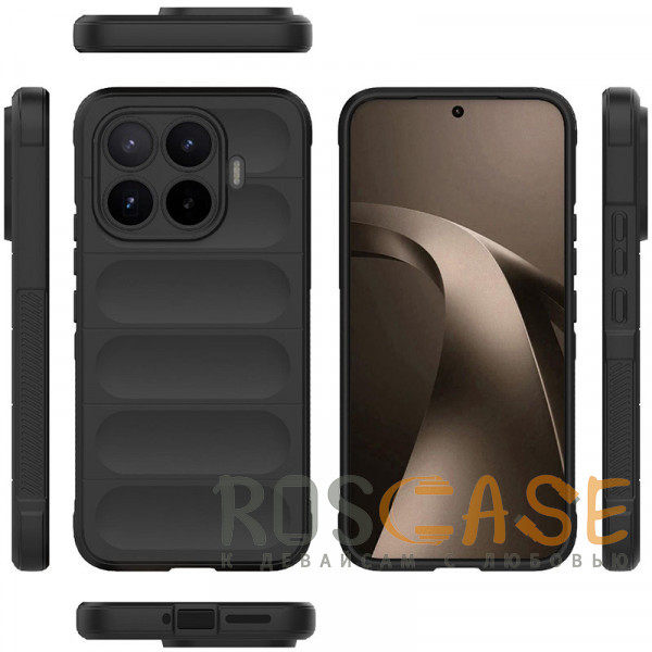 Фото Черный Flex Silicone | Противоударный чехол для Xiaomi Mi 17T Pro с защитой камеры и микрофиброй