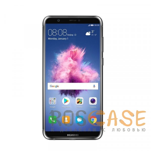 Изображение Бесцветный J-Case THIN | Гибкий силиконовый чехол для Huawei Y9 (2018) / Enjoy 8 Plus