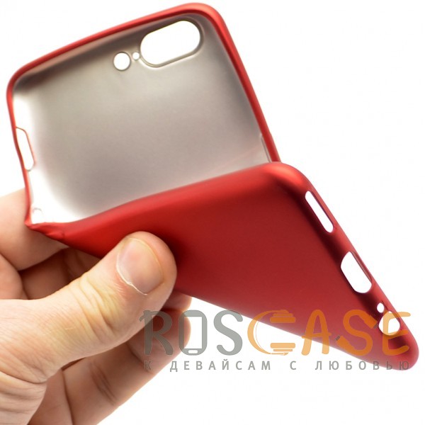 Изображение Красный J-Case THIN | Гибкий силиконовый чехол для OnePlus 5