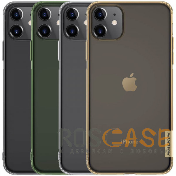 Фото Nillkin Nature | Прозрачный силиконовый чехол для iPhone 11