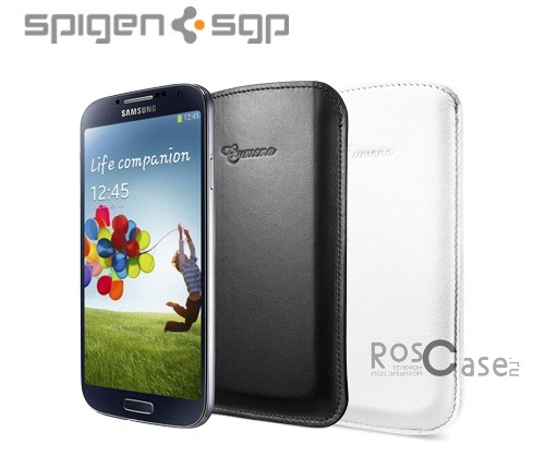 Кожаный чехол (футляр) SGP Crumena Series для Samsung Galaxy S4 i9500