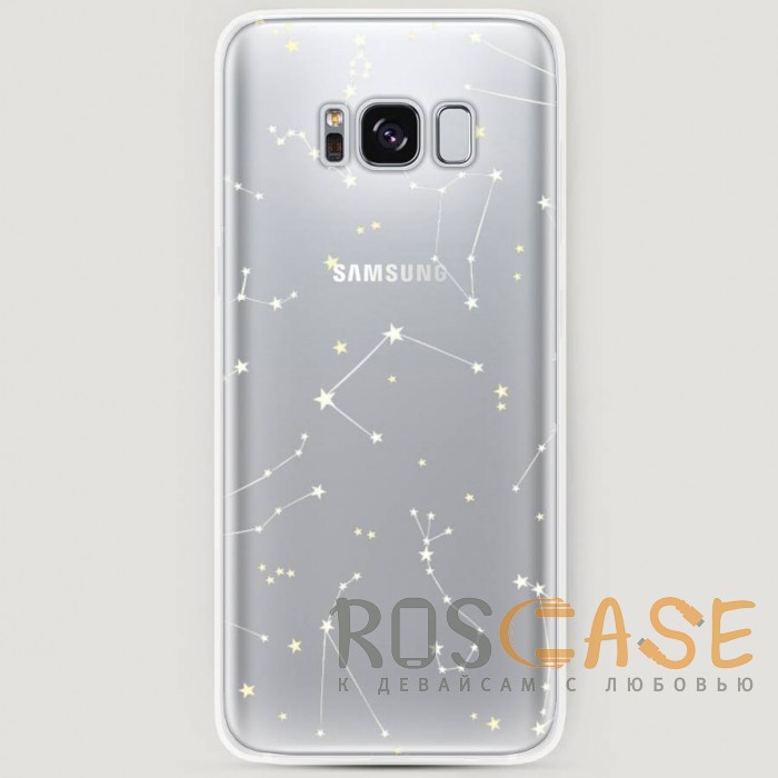 Фото RosCase | Силиконовый чехол Созвездия на Samsung G950 Galaxy S8