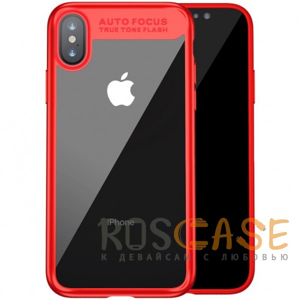 

Rock Clarity | Прозрачный чехол для Apple iPhone X (5.8")/XS (5.8") с противоударным бампером
