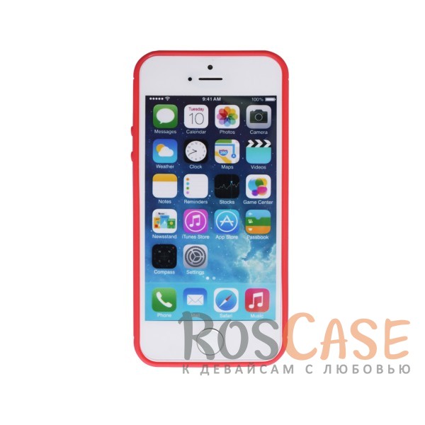 Фотография Розовый iPaky Slim | Силиконовый чехол для Apple iPhone 5/5S/SE
