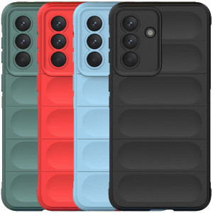 Flex Silicone | Противоударный чехол для Samsung Galaxy A57 с защитой камеры и микрофиброй