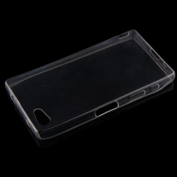 Фотография Прозрачный Ультратонкий силиконовый чехол для Sony Xperia Z5 Compact