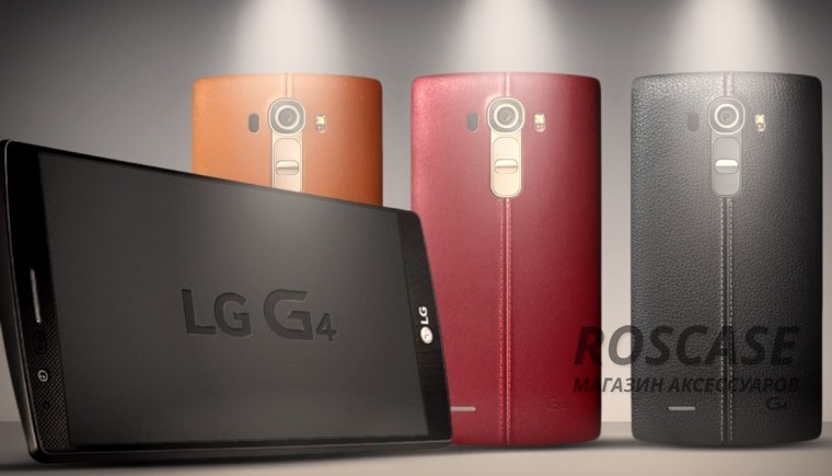 Новый LG G4 с кожаной панелью